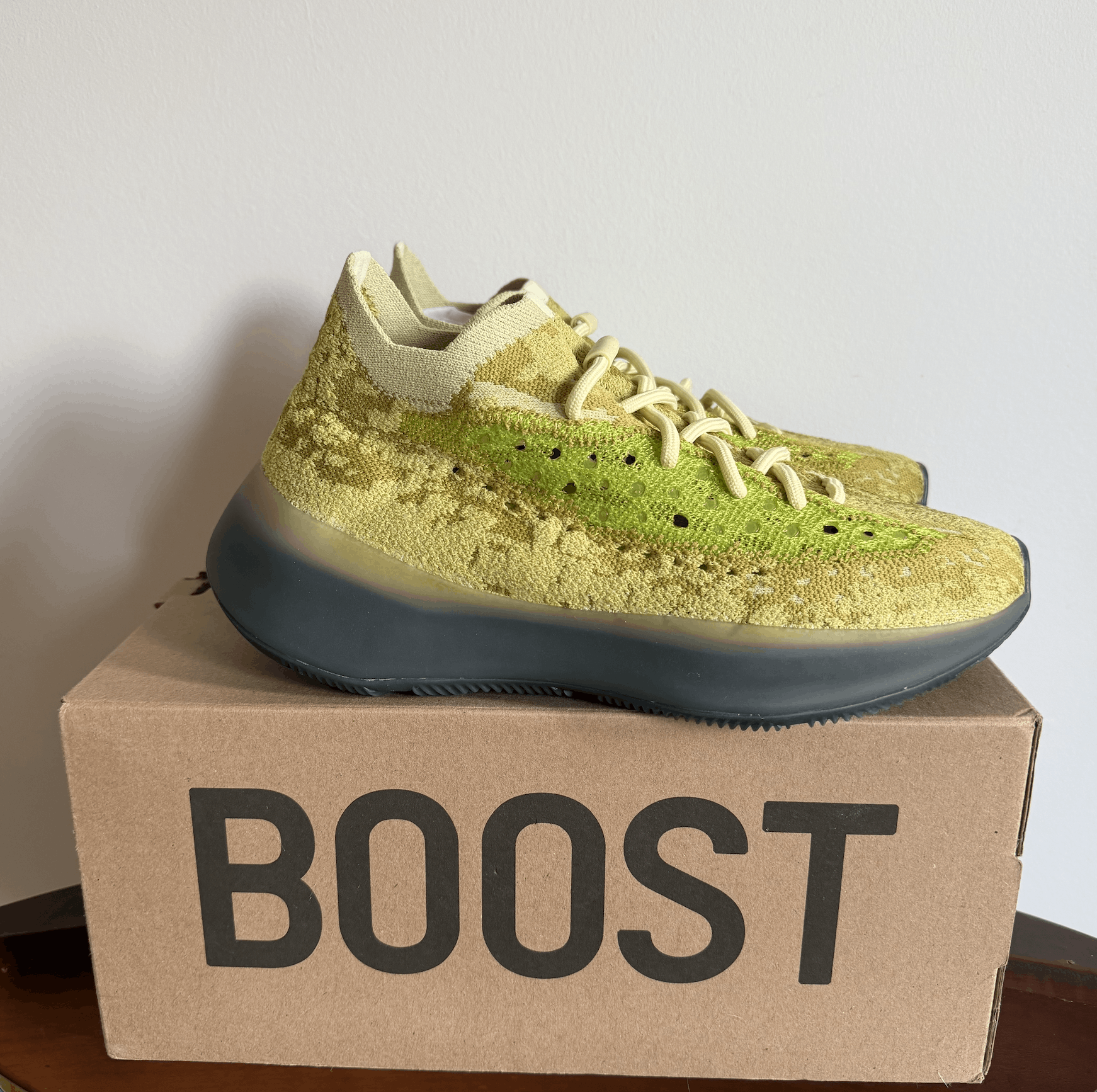 Yeezy Adidas Yeezy Boost 380 Hylte Glow Size US 6 / EU 39 - 3 Thumbnail