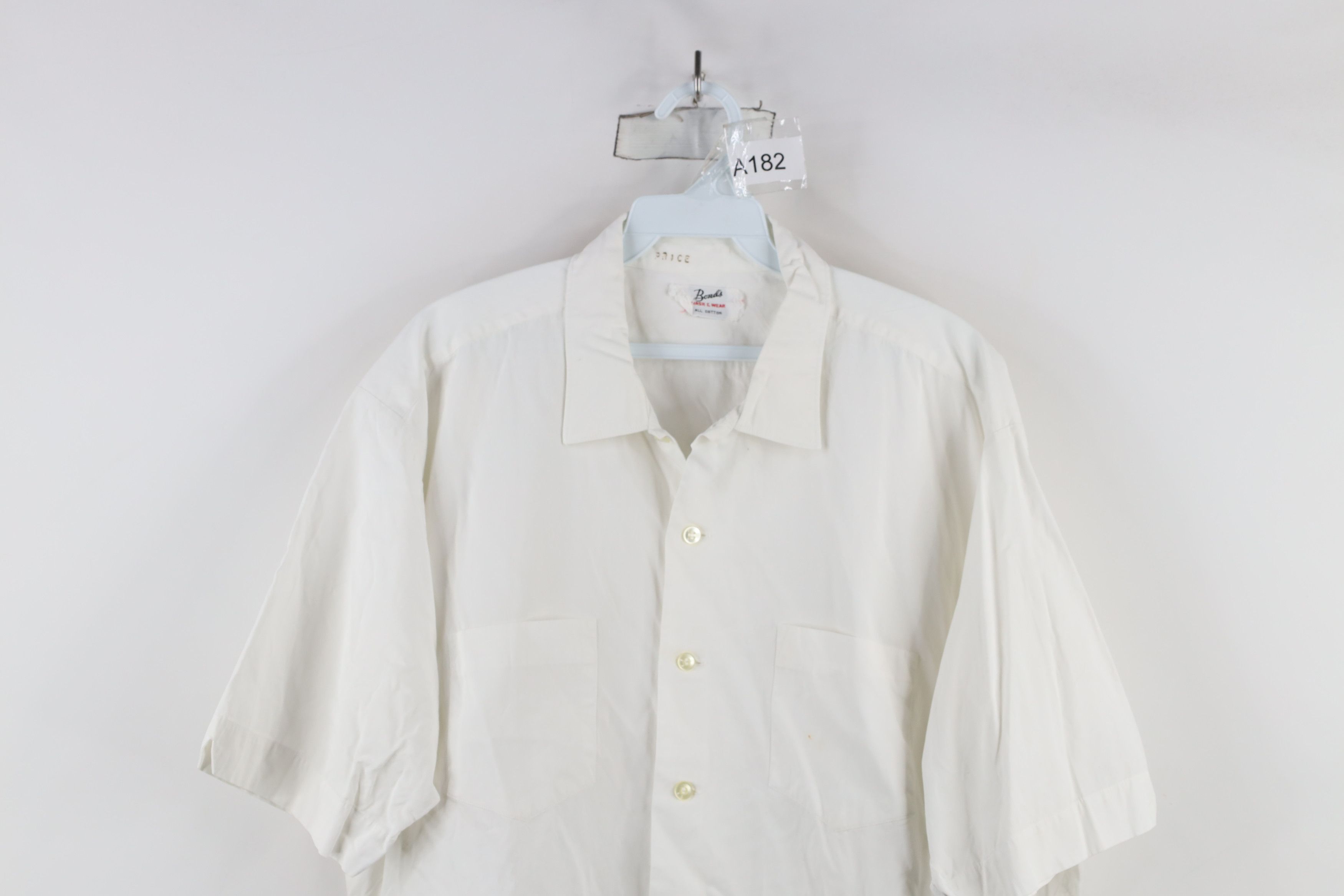 Vintage Vintage 50s 60s Streetwear Short Sleeve Collared Shirt USA Size US XXL / EU 58 / 5 - 2 Thumbnail