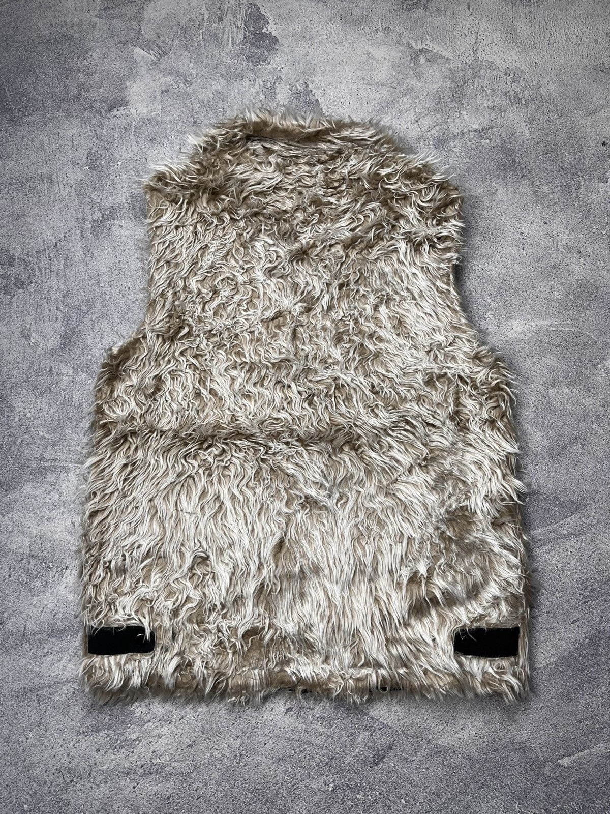 If Six Was Nine Racoon Fur Reversible Vest Gym Master Size US M / EU 48-50 / 2 - 8 Thumbnail