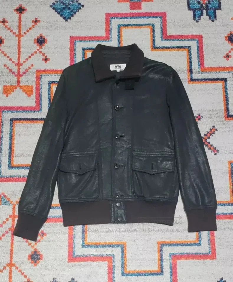 Junya Watanabe Man Faux Leather Jacket