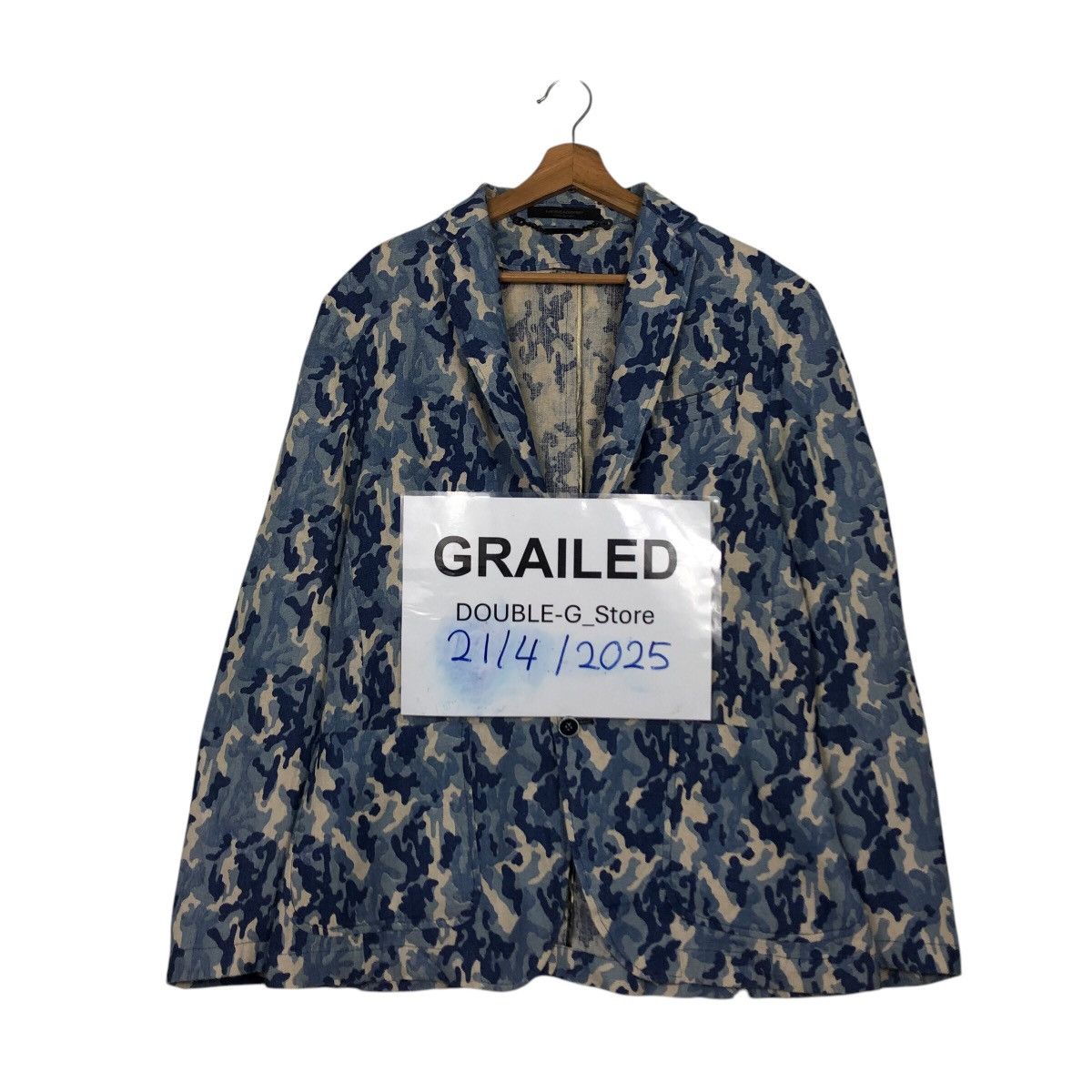 Messagerie 📌Vintage Chore Jacket Messagerie Made in Italy Floral Print Size US L / EU 52-54 / 3 - 1 Thumbnail