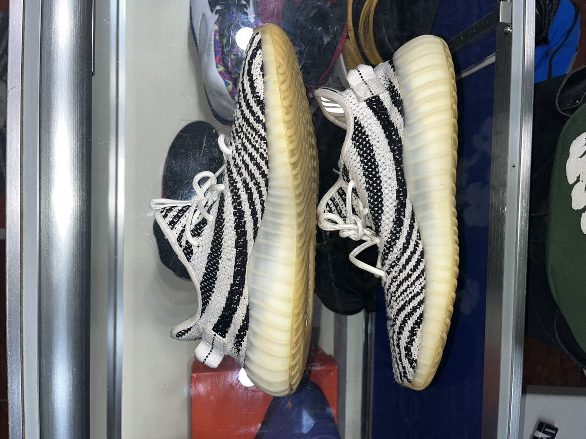 Kanye West Yeezy Season Yeezy Talk Worldwide Yeezy Boost 350 V2 Zebra Grailed