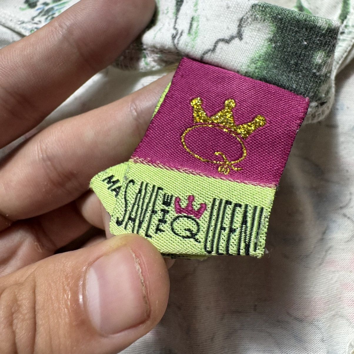 Designer × Vintage Save the Queen Y2K vintage flora print t shirt rare Size L / US 10 / IT 46 - 7 Thumbnail