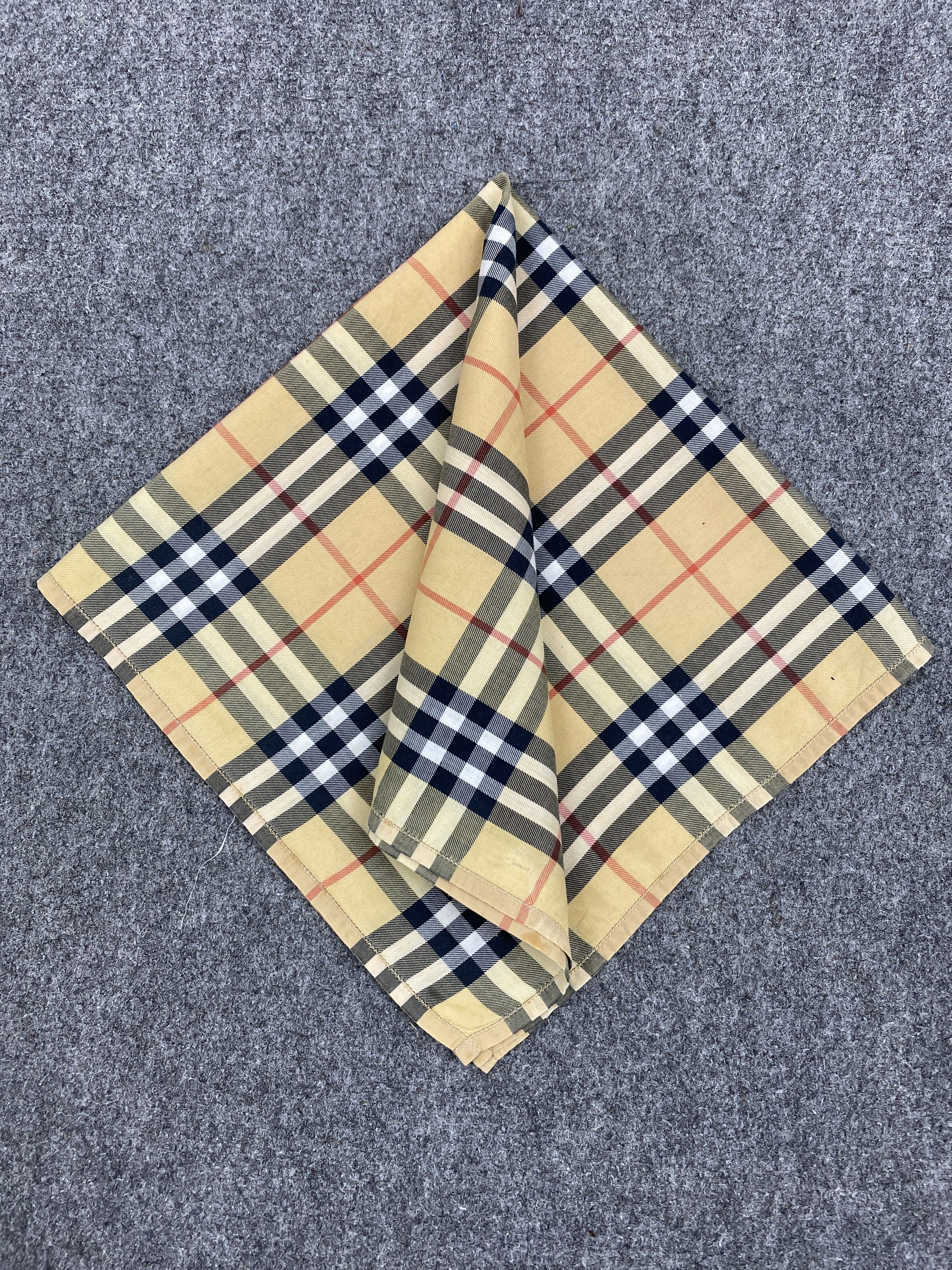 Burberry Burberry Novacheck Handkerchief Bandana Neckerchief HKC0444 Size ONE SIZE - 3 Thumbnail