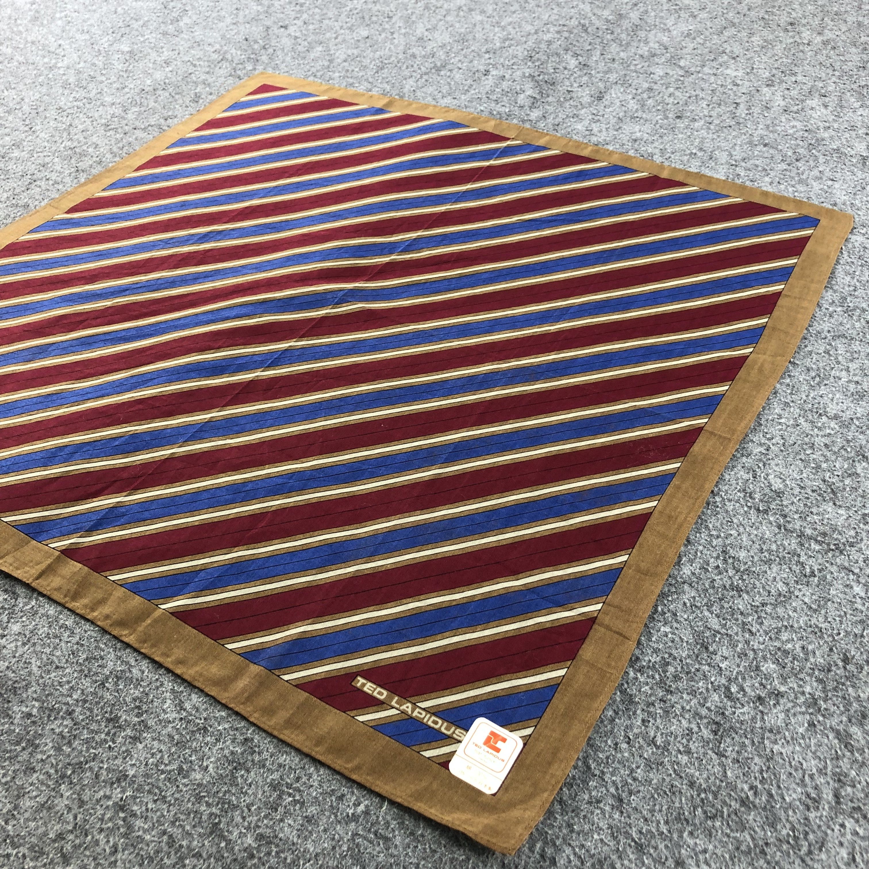 TED LAPIDUS Ted Lapidus Handkerchief Neckerchief Bandana H1340 Size ONE SIZE - 4 Thumbnail