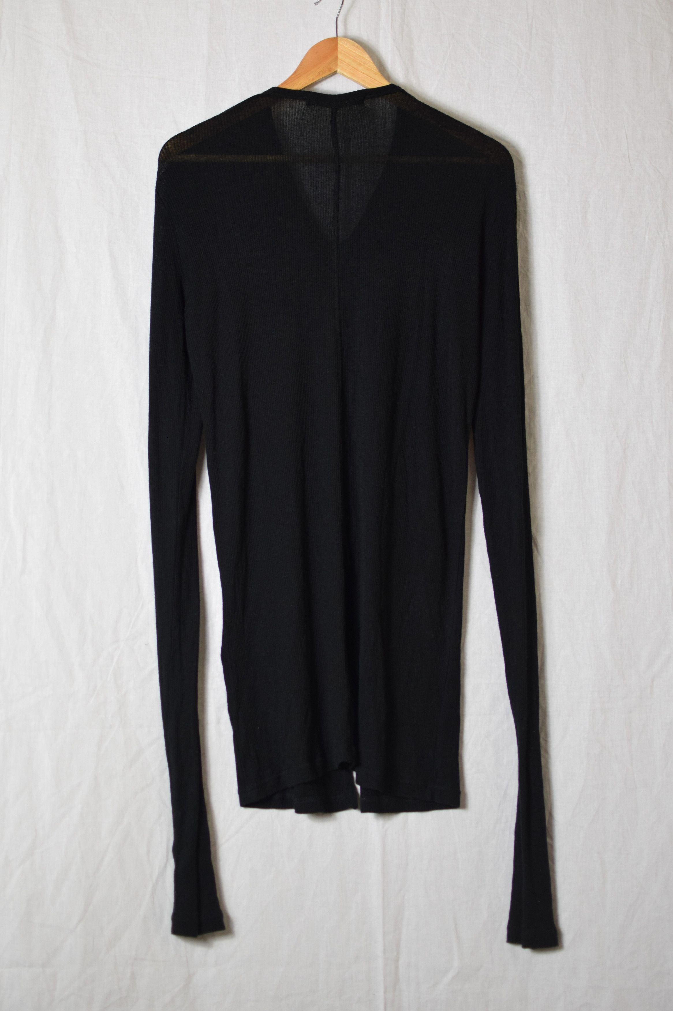 Julius Julius SS09 Black Zip-Up Cardigan - 257CUM55 Size US M / EU 48-50 / 2 - 3 Thumbnail