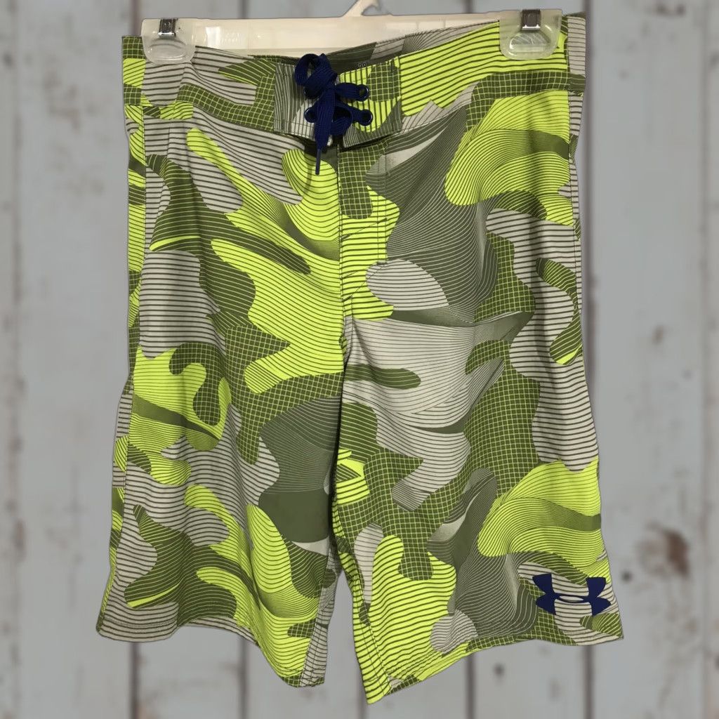 Under Armour Under Armour Heat Gear Board Shorts 28 Multicolor Colorblock 9in Inseam Outdoor Recreational Mens Size US 28 / EU 44 - 1 Thumbnail