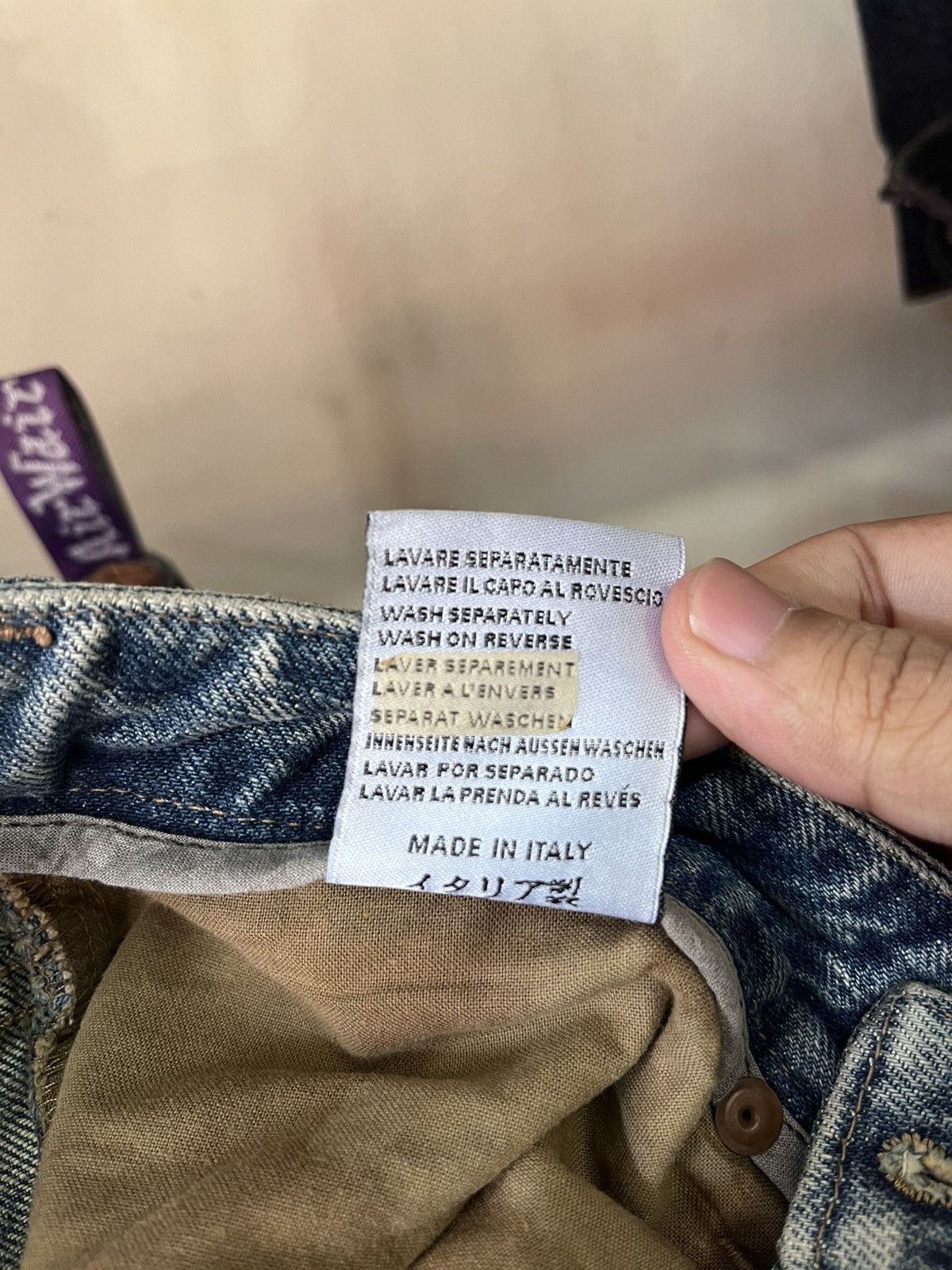 Andrew Mackenzie Andrew Mackenzie Universal Jeans Size US 32 / EU 48 - 10 Thumbnail