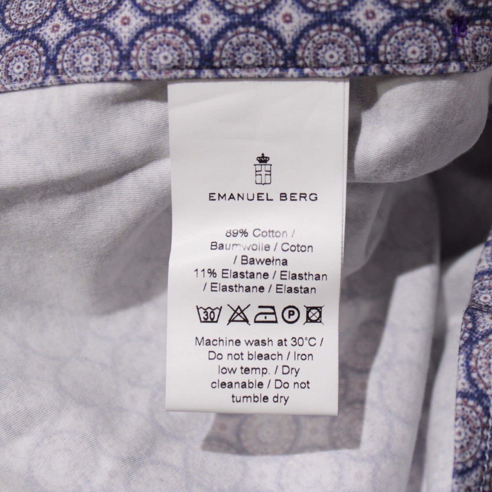 Other Emanuel Berg New with tags Shirt Size L US In Purple Size US L / EU 52-54 / 3 - 9 Thumbnail