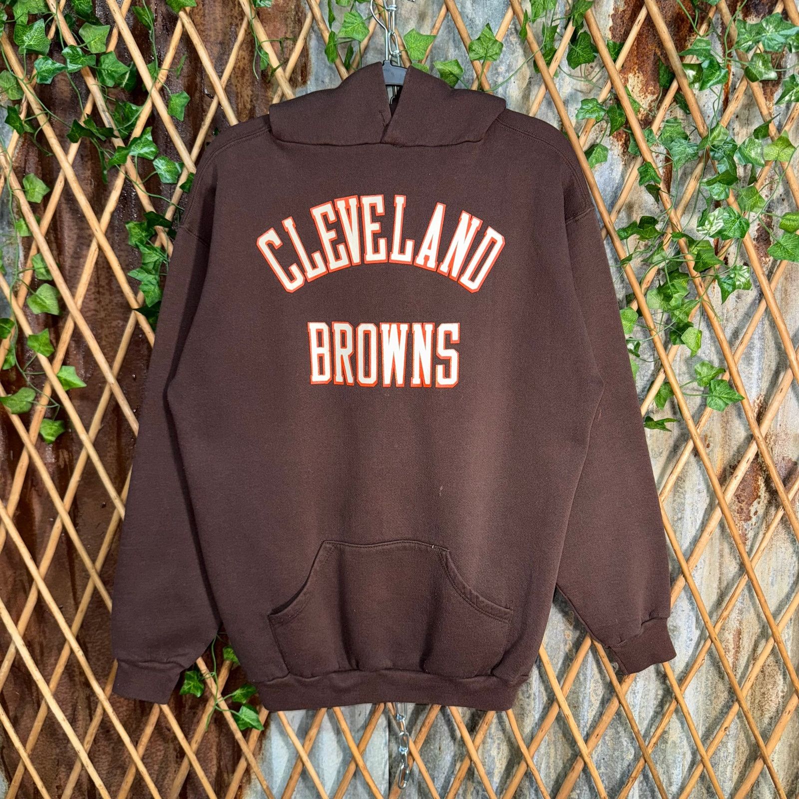 NFL Vintage Y2K Cleveland Browns 90s football russel NFL hoodie Size US M / EU 48-50 / 2 - 1 Thumbnail
