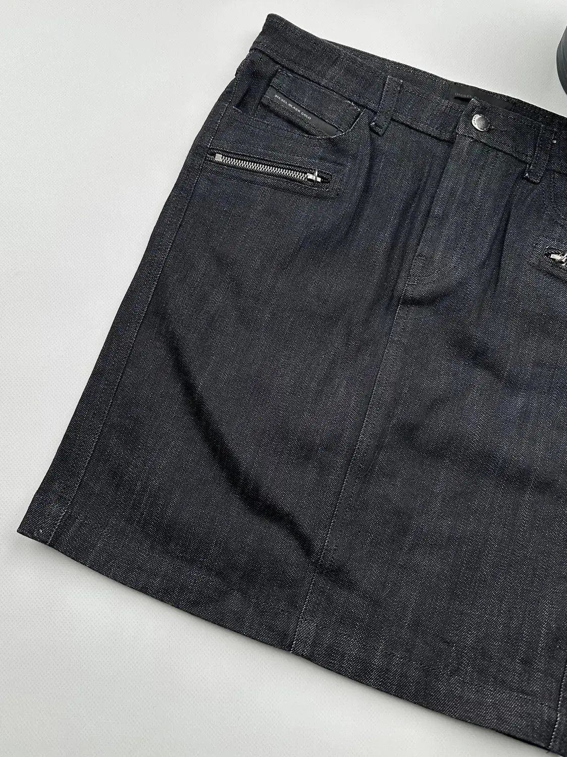 Diesel Diesel Black Gold Skirt (126) Size 26" / US 2 / IT 38 - 2 Thumbnail