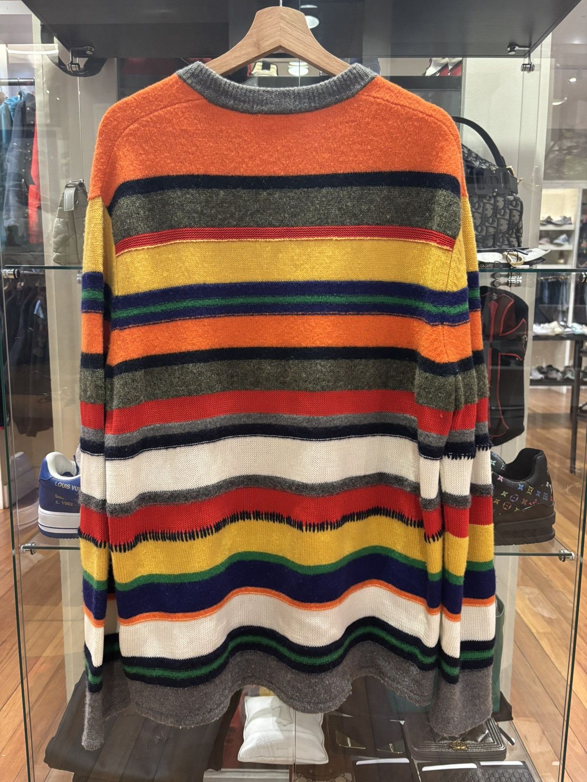Acne Studios Acne Studios Striped Wool Sweater Size US M / EU 48-50 / 2 - 2 Thumbnail