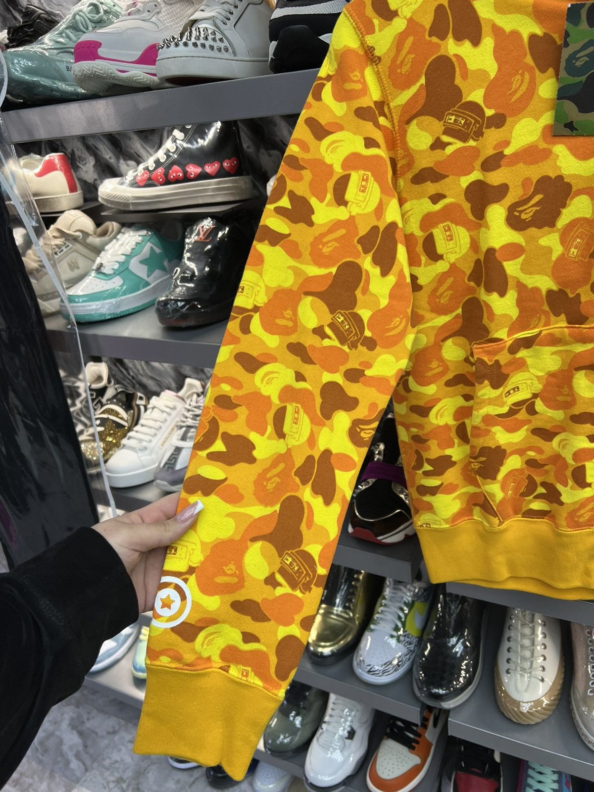Bape Bape x PUBG Cama Shark Hoodie Size US S / EU 44-46 / 1 - 3 Thumbnail