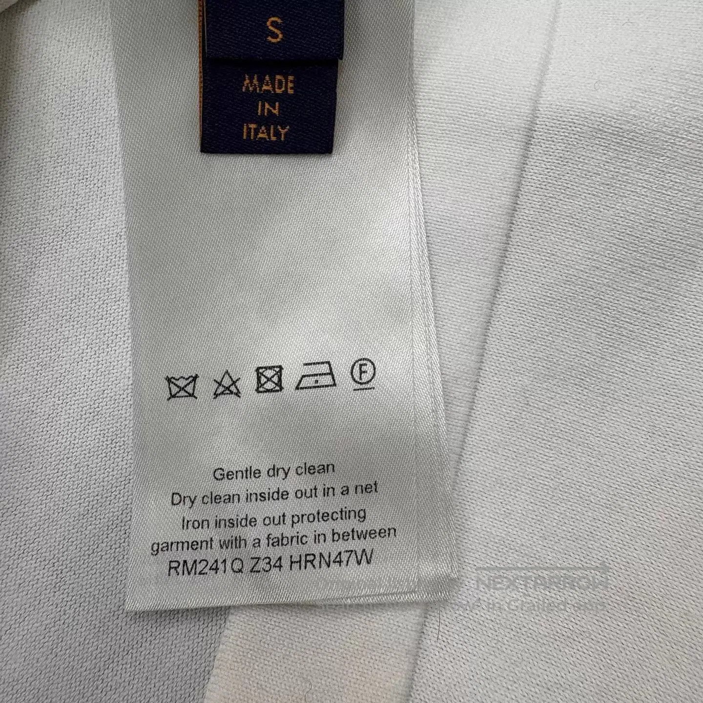 Louis Vuitton White Short Sleeve Embroidered T. Size US S / EU 44-46 / 1 - 7 Thumbnail