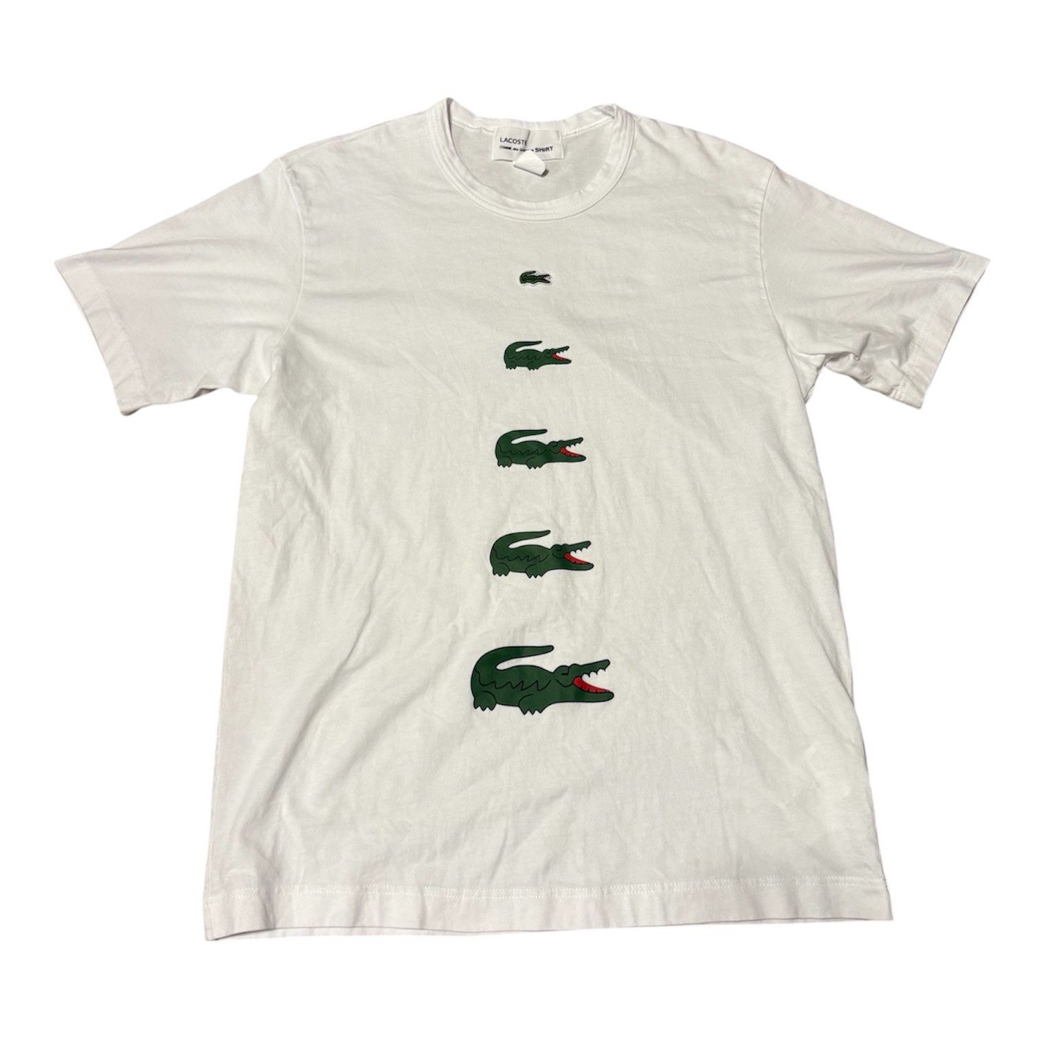 Comme des Garcons SHIRT × Lacoste Logos Tee Size US L / EU 52-54 / 3 - 1 Thumbnail