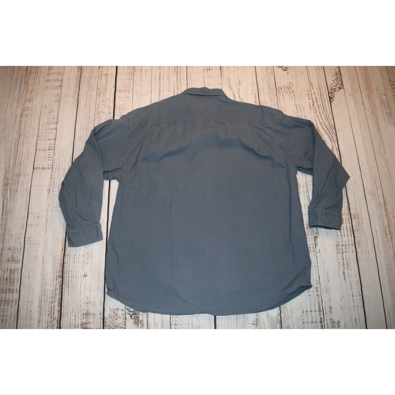 Timberland TIMBERLAND PRO SERIES BLUE LONG SLEEVE BUTTON SHIRT WORK OUTDOOR 2XL MENS Size US XXL / EU 58 / 5 - 7 Thumbnail
