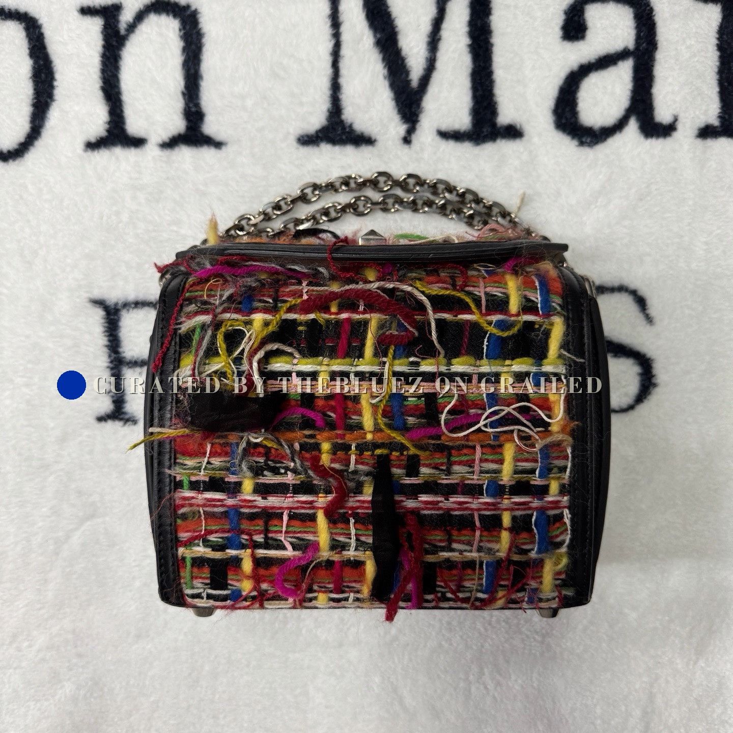 Alexander McQueen Alexander McQueen Runway Knit Box Bag Size ONE SIZE - 1 Thumbnail