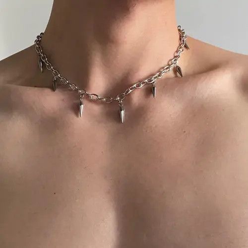 Designer × Vintage Retro punk necklace Size ONE SIZE - 1 Thumbnail