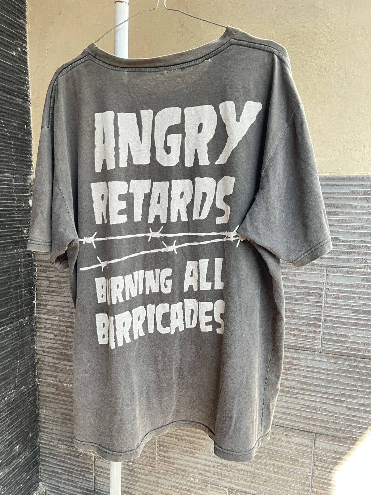 Vintage Thrashed Art Punk Sun Faded Distressed ERD GRUNGE Size US M / EU 48-50 / 2 - 2 Thumbnail