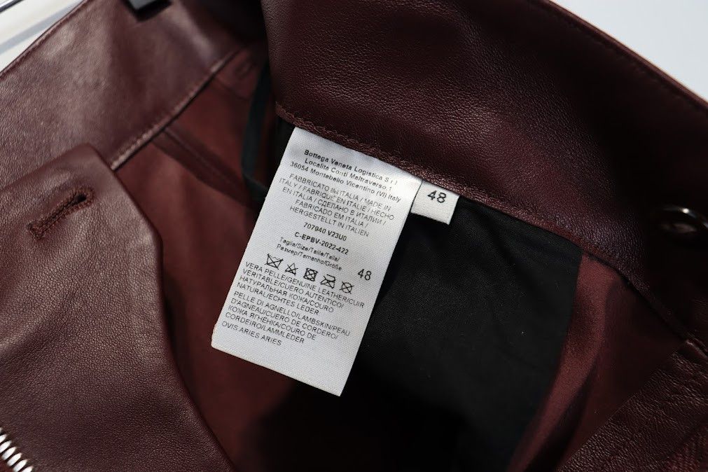 Bottega Veneta Smooth Nappa Trousers in OX Blood Size US 32 / EU 48 - 10 Thumbnail