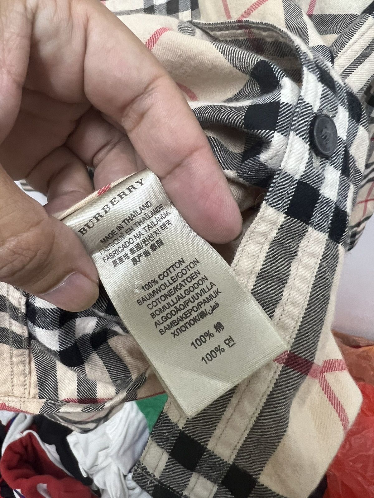 Burberry Burberry Nova Check Long Sleeve Size US S / EU 44-46 / 1 - 6 Thumbnail