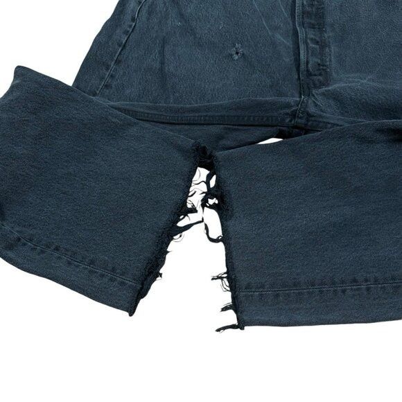Levi's × Levi's Vintage Clothing Vintage Levis 501-0660 Jeans Mens 36x27 Faded Black, Raw Hem Size US 36 / EU 52 - 6 Thumbnail