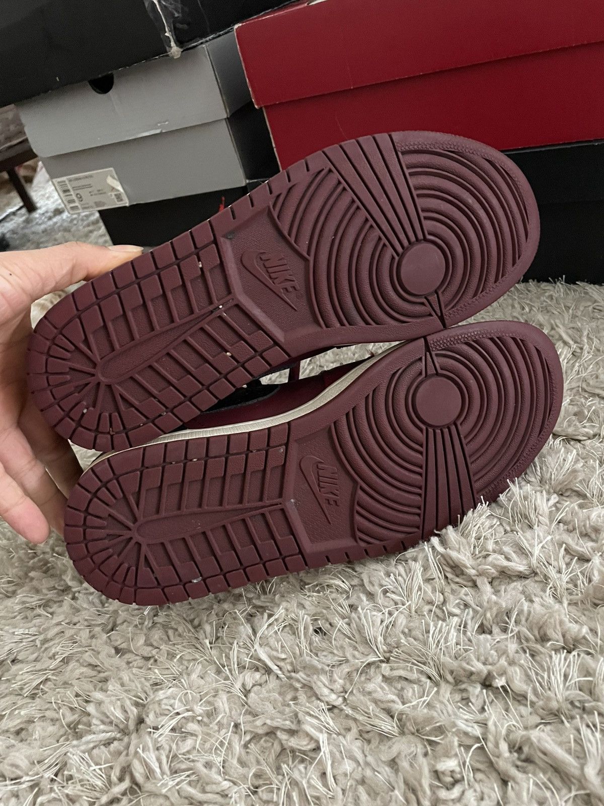 Jordan Brand Jordan 1 Reverse Banned Size US 9.5 / EU 42-43 - 7 Thumbnail