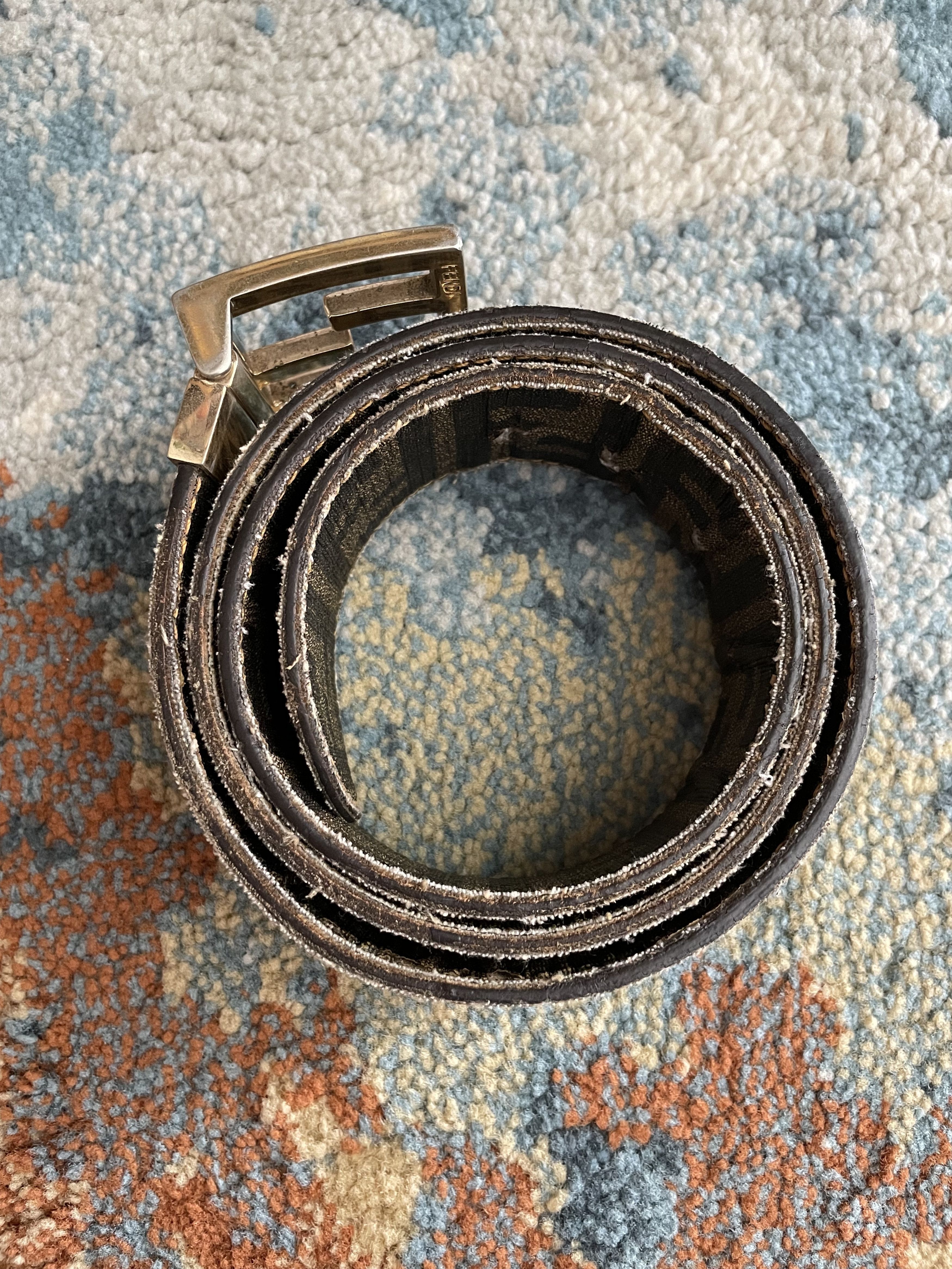 Fendi Fendi Vintage Monogram Canvas Belt Size ONE SIZE - 4 Thumbnail