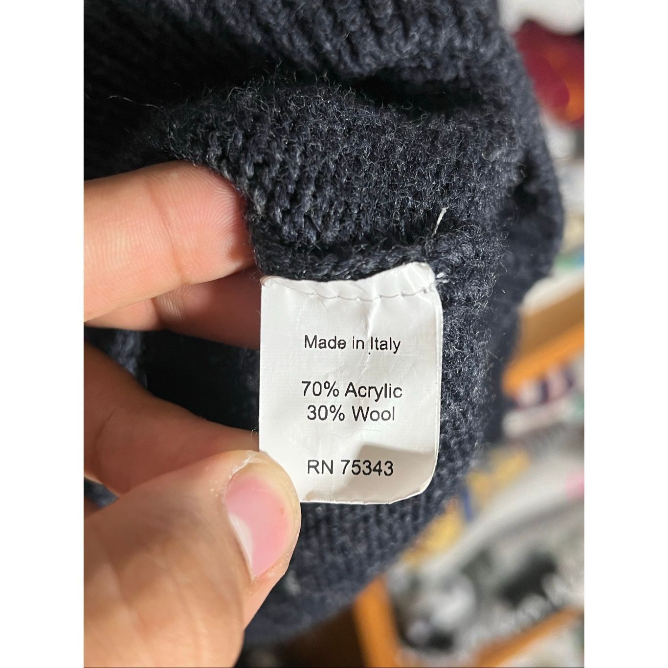 Paolo Mondo Paolo Mondo Italy Fair Isle Wool Blend Quarter Zip Sweater Size US L / EU 52-54 / 3 - 4 Thumbnail