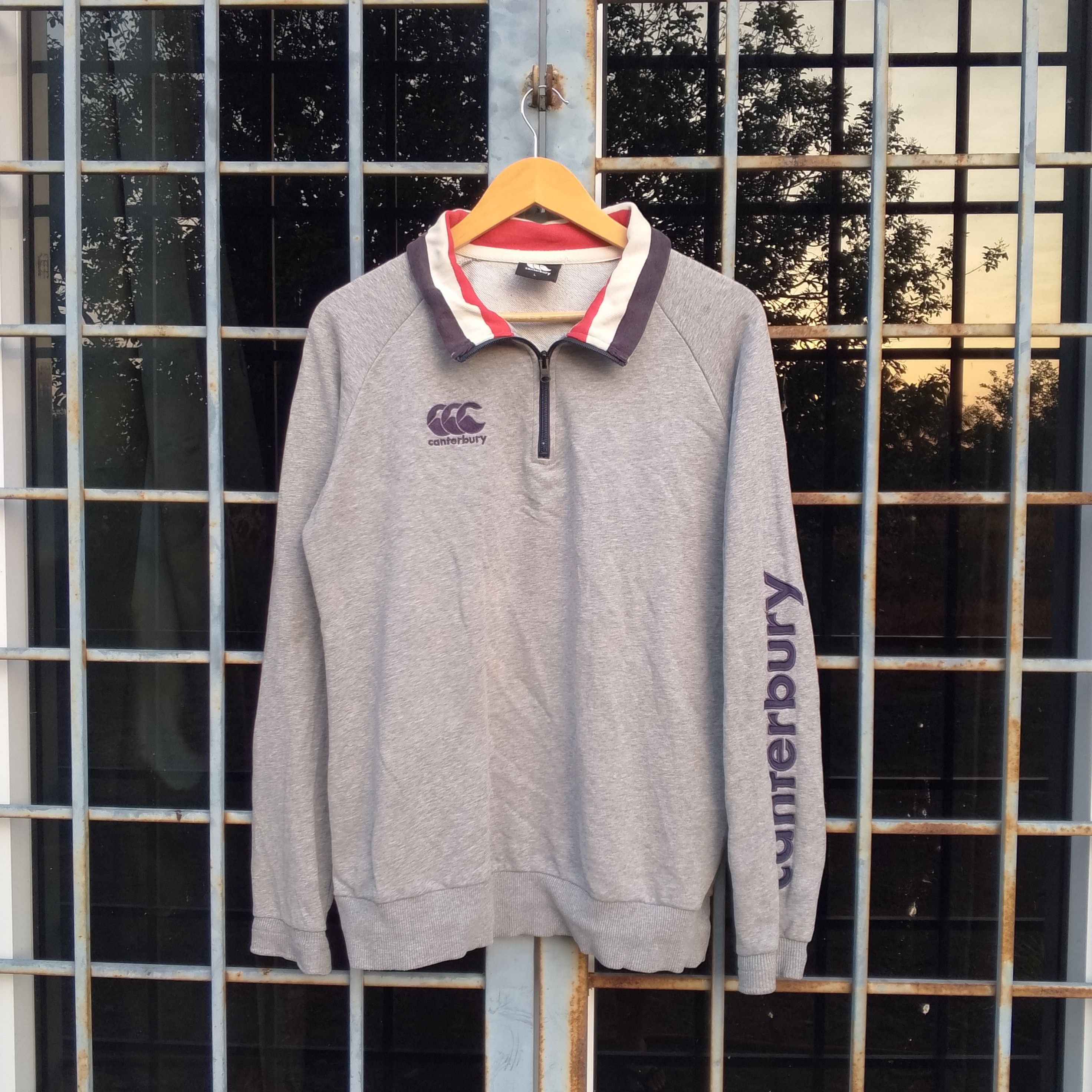 Canterbury of New Zealand Canterbury Half Zipper Sweatshirt Size US L / EU 52-54 / 3 - 1 Thumbnail