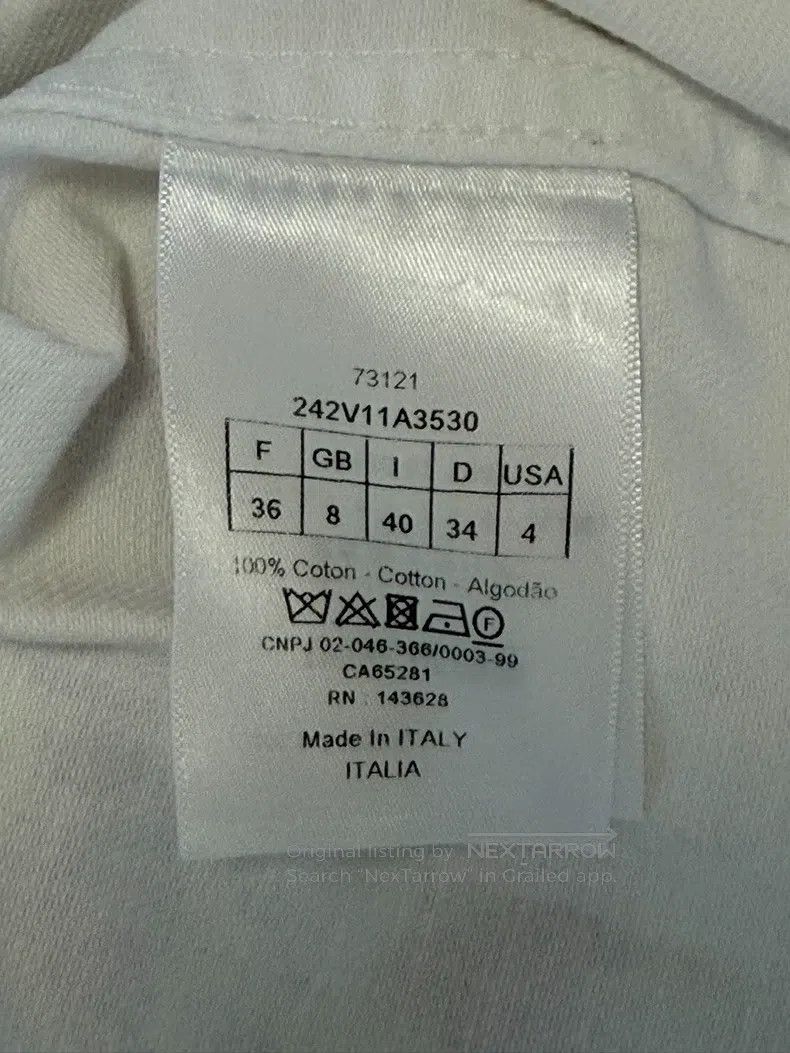 Dior Dior White denim jacket Size XS / US 0-2 / IT 36-38 - 7 Thumbnail