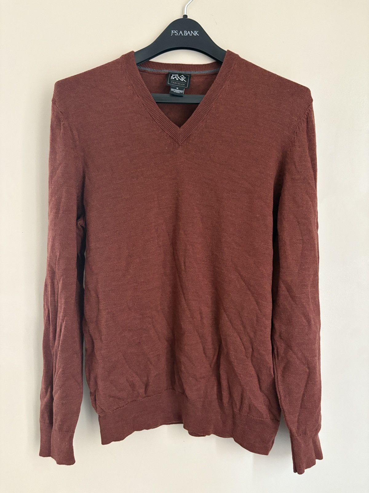 Jos. A. Bank merino wool sweater Size US M / EU 48-50 / 2 - 1 Thumbnail