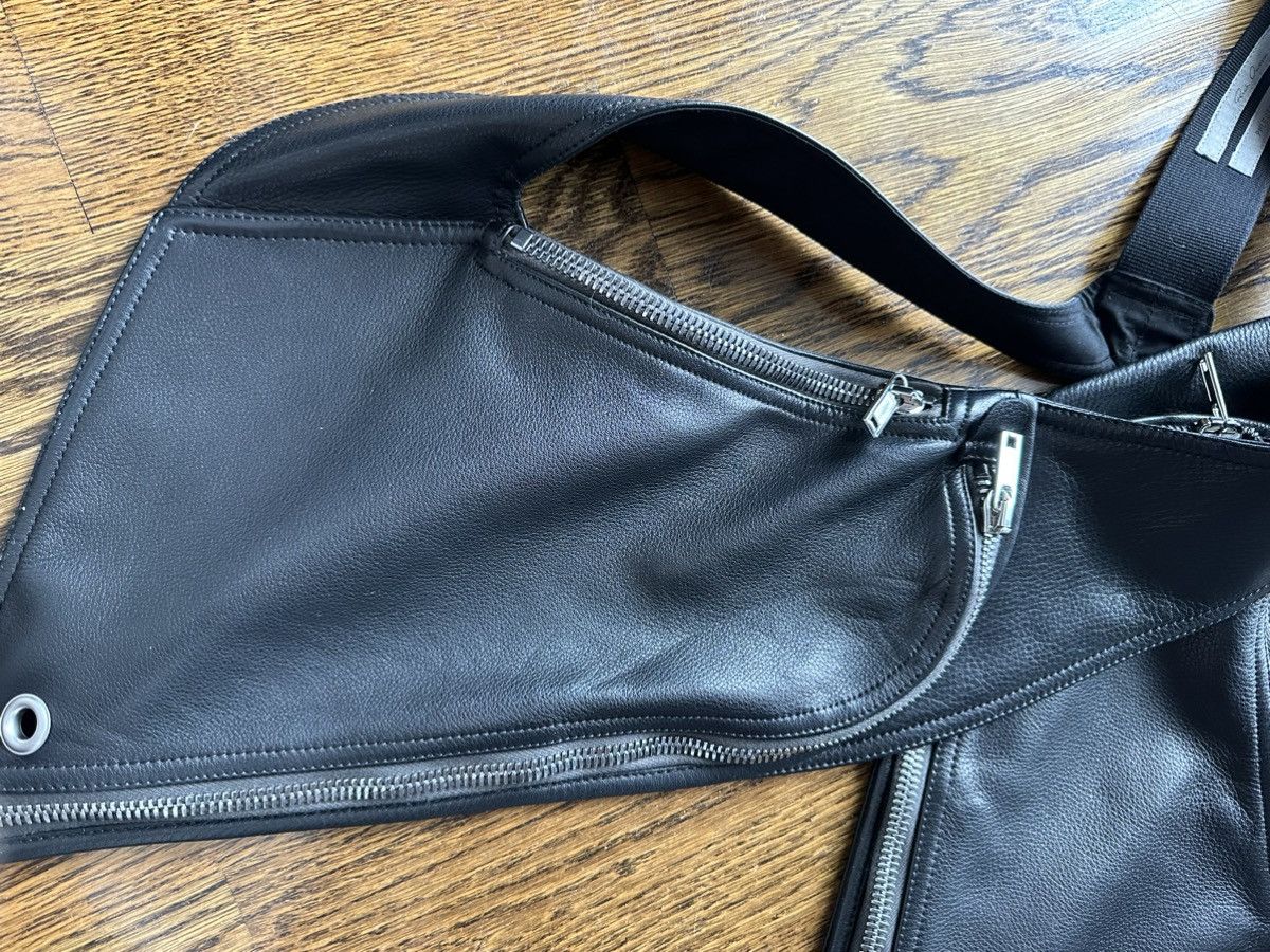 Rick Owens Rick Owens Phlegethon Leather Bauhaus Vest 48 Size US M / EU 48-50 / 2 - 4 Thumbnail