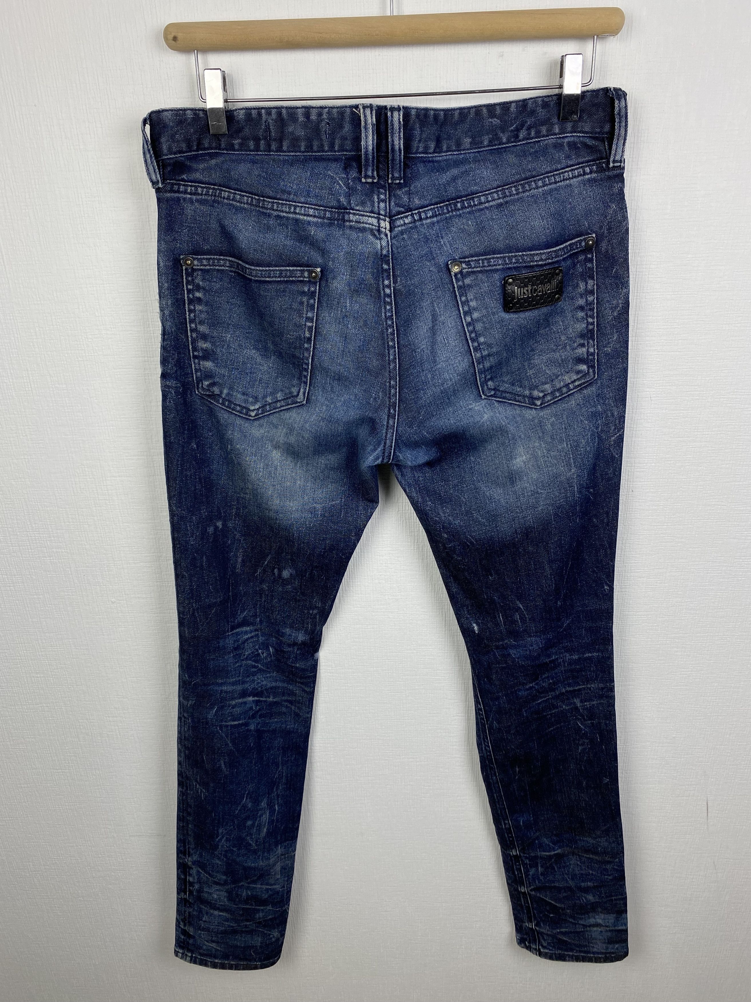 Roberto Cavalli Just Cavalli Washed Men Denim size 33 Size US 33 - 11 Thumbnail