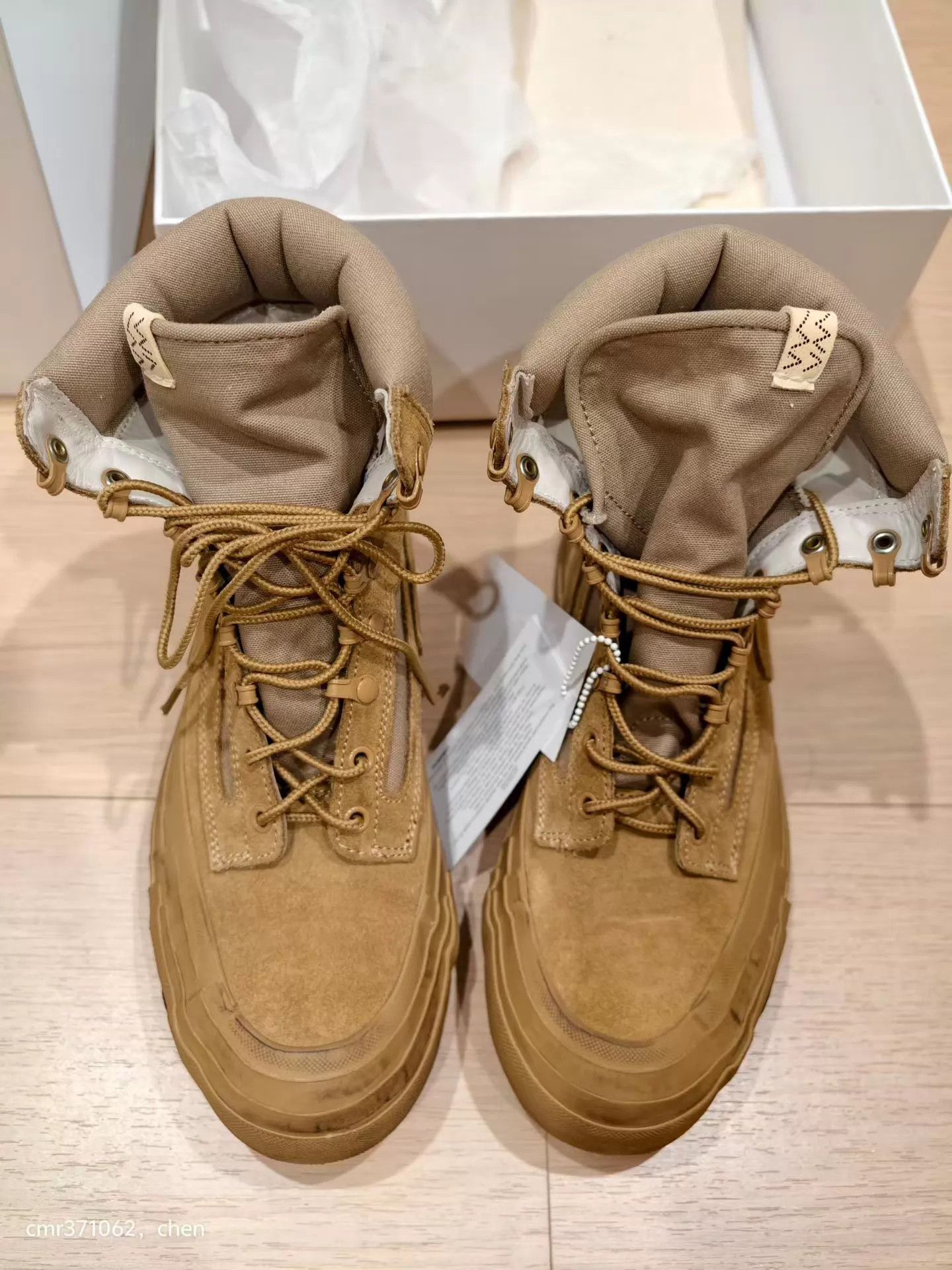 Visvim VISVIM 21AW TESOTA '91-FOLK Sand 9 Desert Boot Size US 9 / EU 42 - 1 Thumbnail