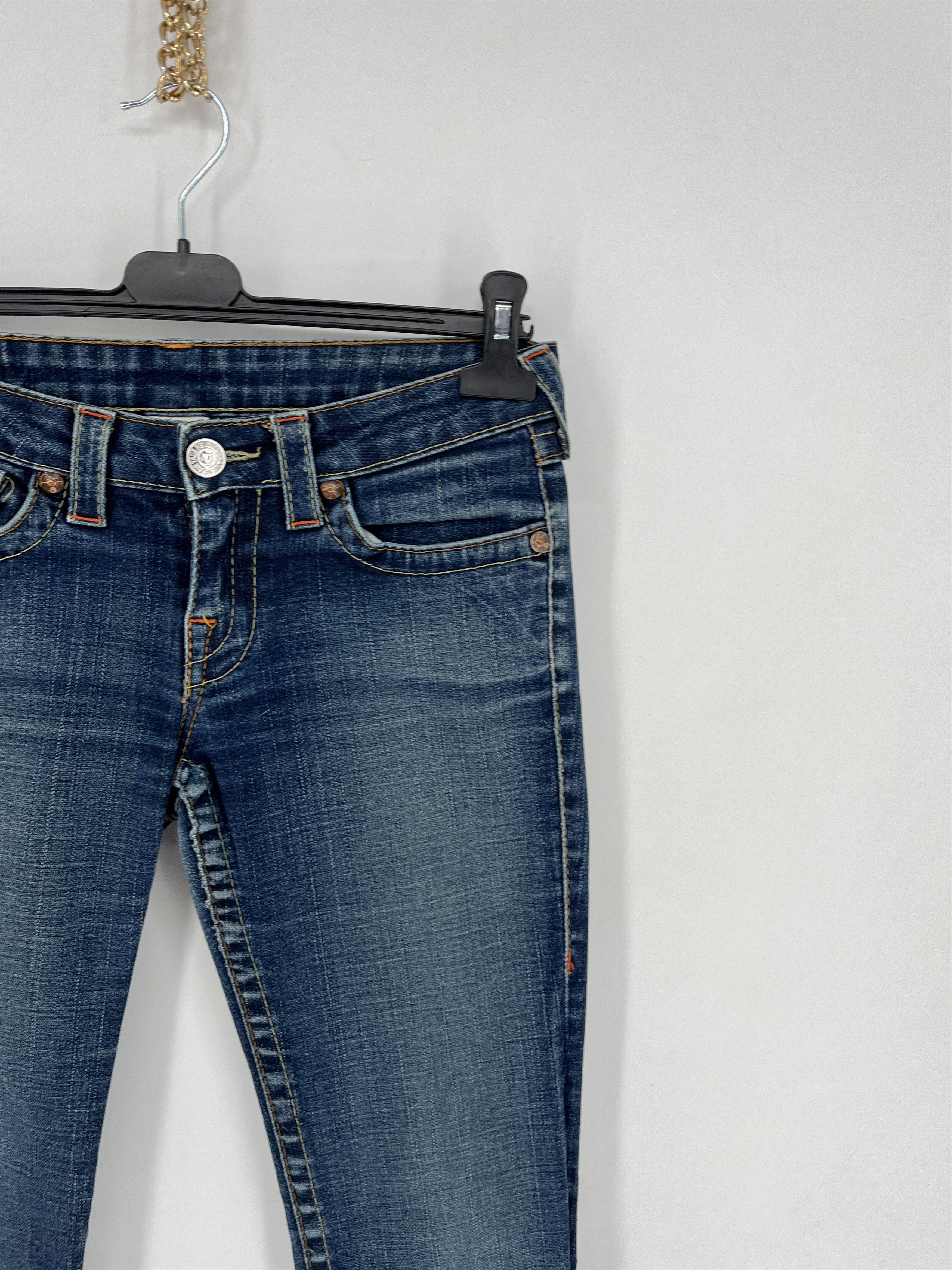 Japanese Brand Vintage y2k True Religion Denim Jeans Pants Japanese Brand Size US 28 / EU 44 - 5 Thumbnail