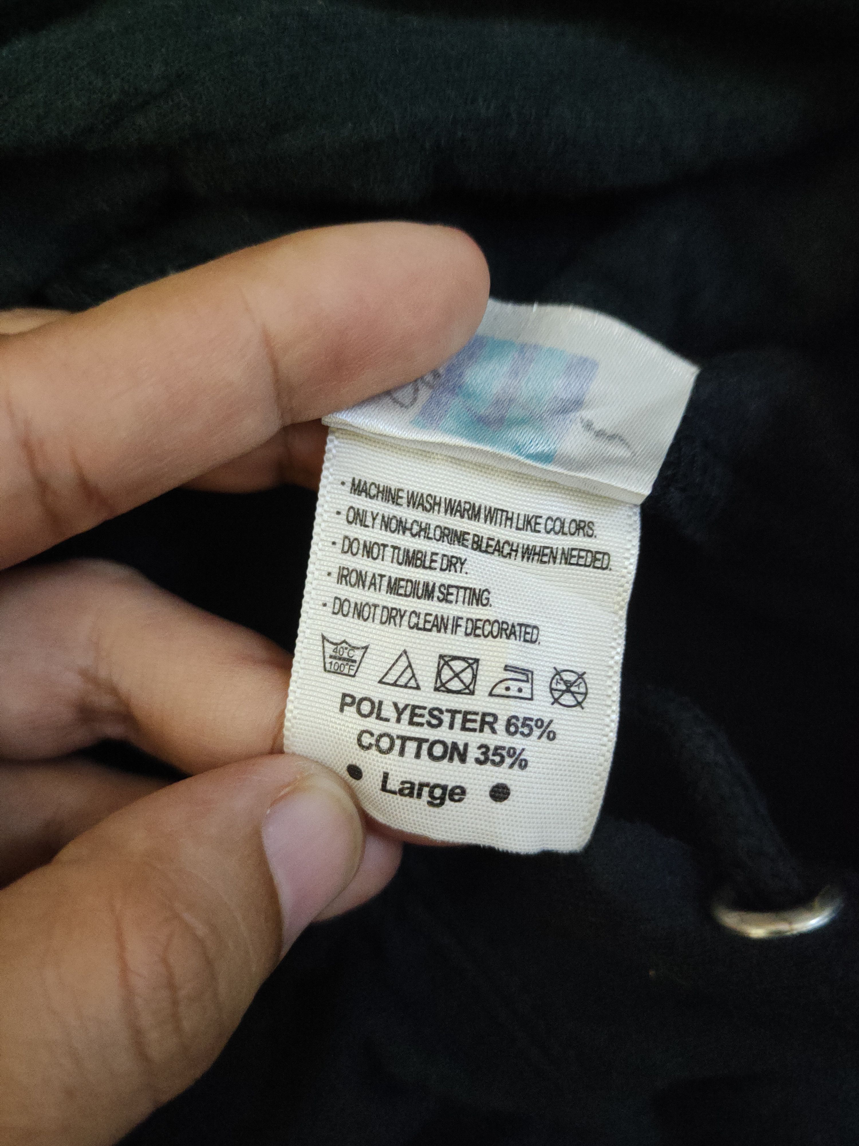 Japanese Brand Vintage Faded Mafimum Black Hoodie Sweaters Size L / US 10 / IT 46 - 14 Thumbnail