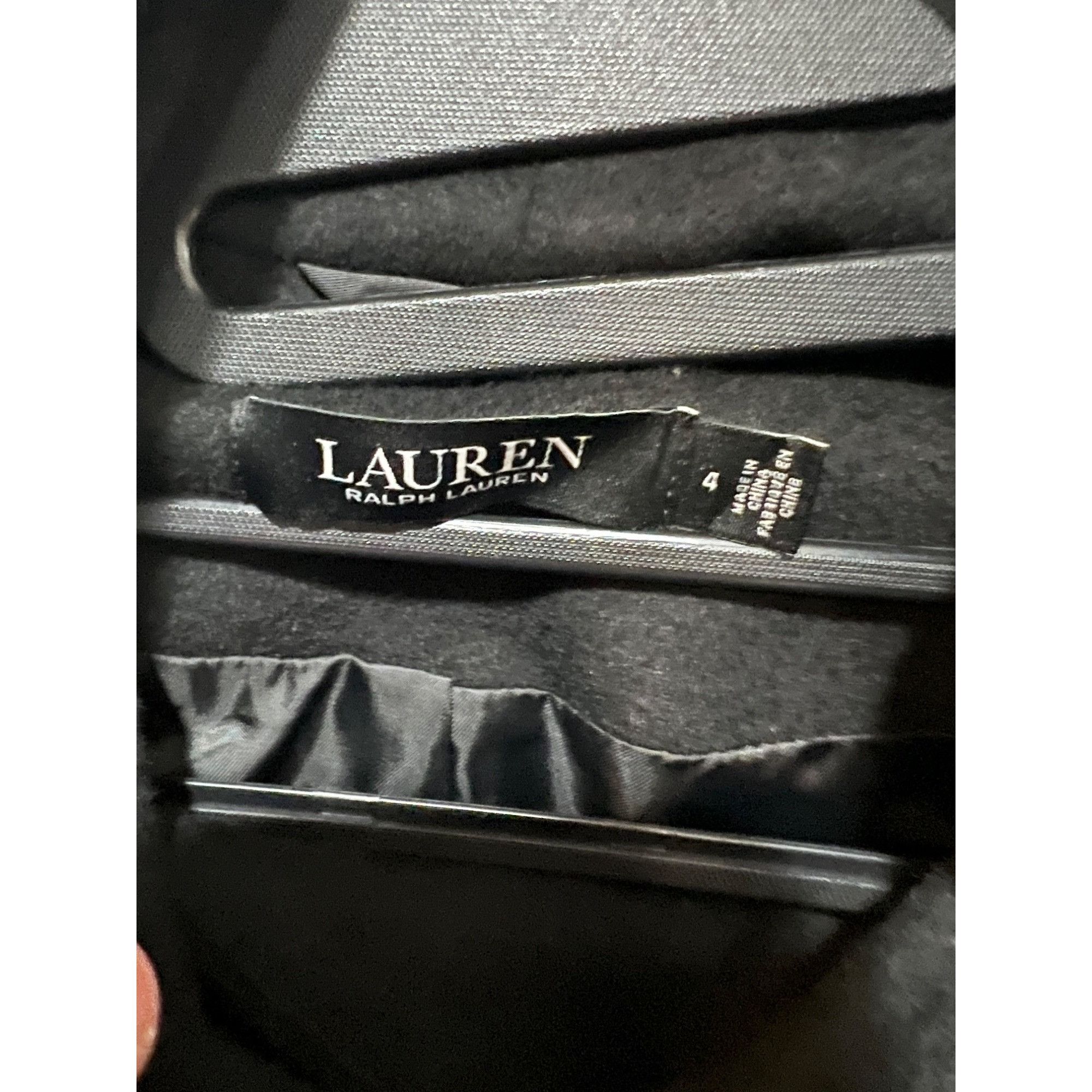 Ralph Lauren Ralph Lauren Black Label Wool Blend Womens Jacket - Size 4 Size S / US 4 / IT 40 - 3 Thumbnail