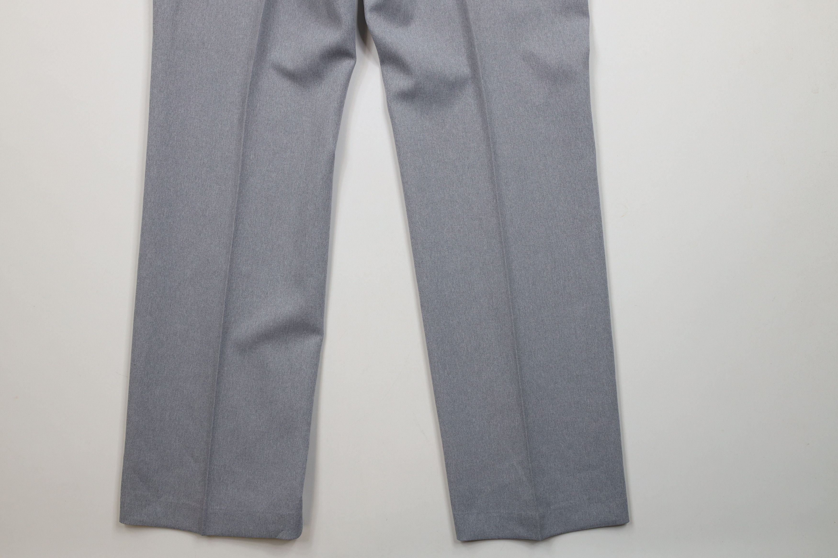 Levi's × Vintage Vintage 70s Levis Wide Leg Chino Pants Heather Gray USA Size US 32 / EU 48 - 12 Thumbnail