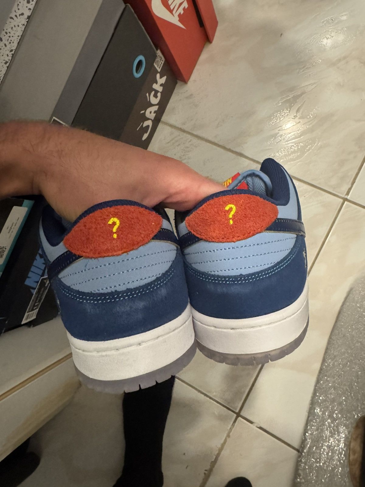Nike SB Nike SB Dunk Low Why So Sad Size 12 DS OG All Rare Clean Size US 12 / EU 45 - 10 Thumbnail