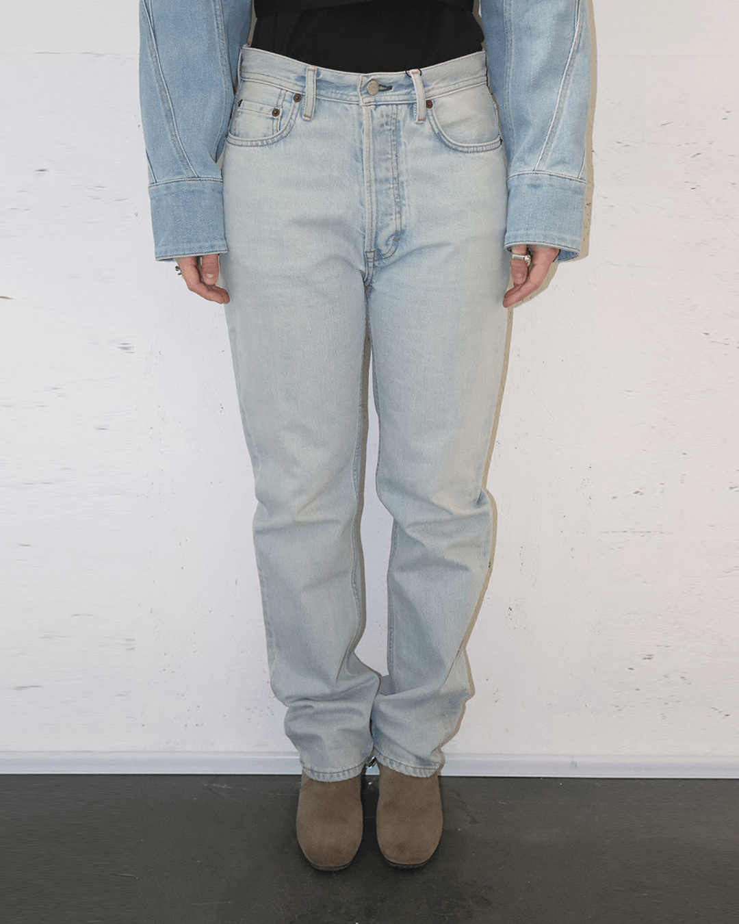 Acne Studios Acne Studios Straight-Fit Denim Jeans Size 24" / US 00 / IT 34 - 2 Thumbnail