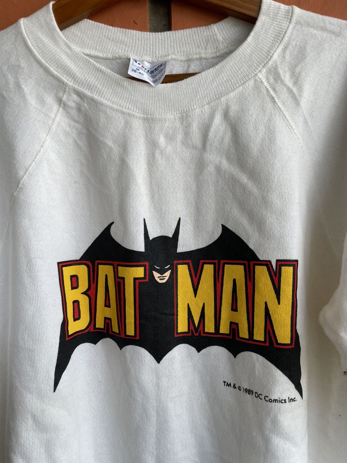 Hanes Vintage Batman TV Series Dc Comics Inc Hanes crewneck 1967 Size US M / EU 48-50 / 2 - 7 Thumbnail