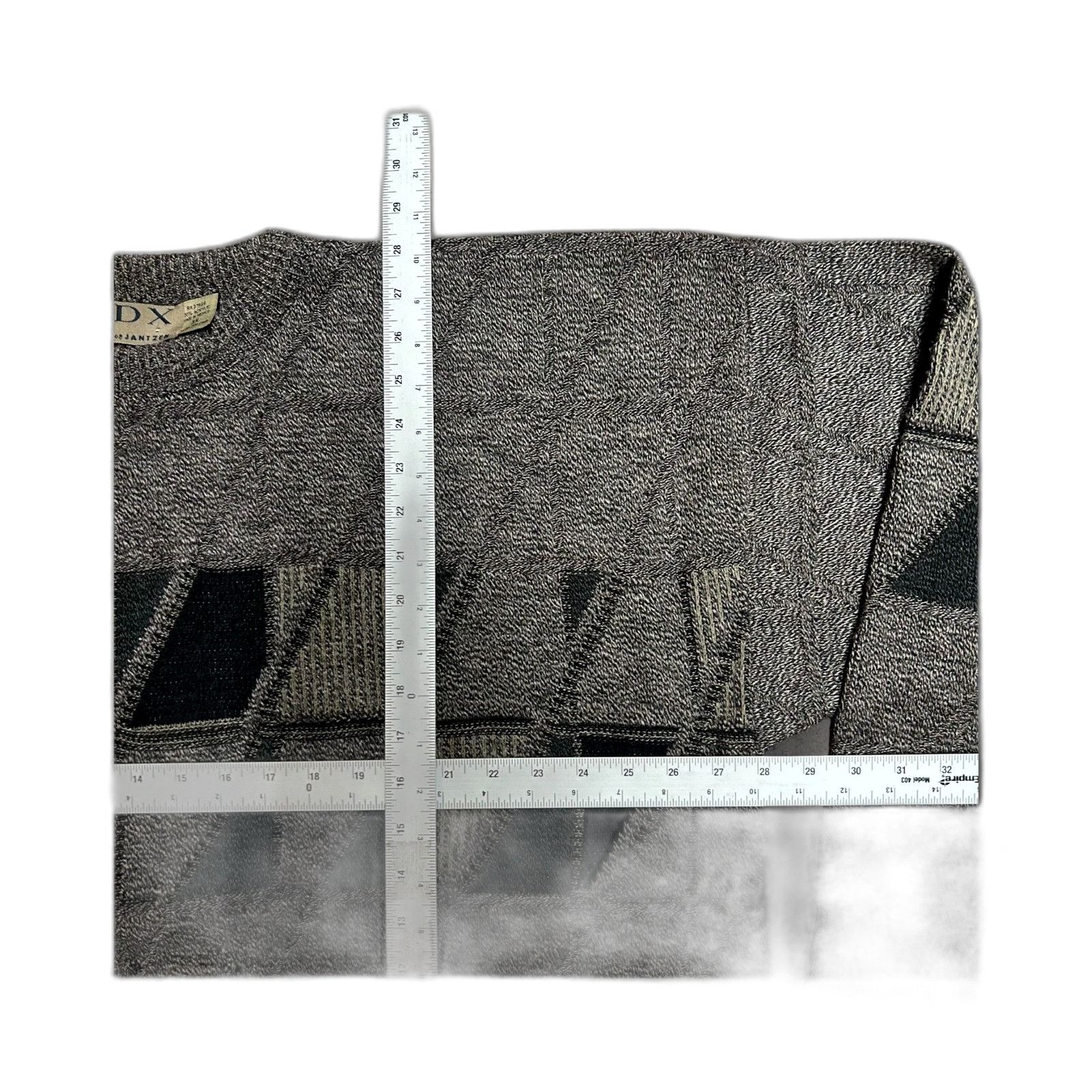 Jantzen Vintage pdx Jantzen Sweater Pullover Acrylic Geometric Strip Size US XXL / EU 58 / 5 - 4 Thumbnail