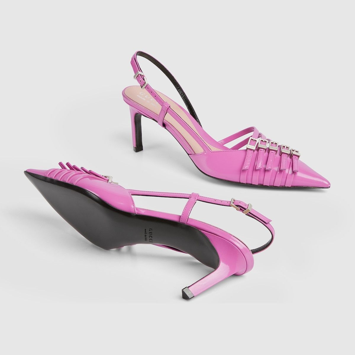 Gucci o1s1wg110125 Slingback Pumps in Pink Size US 7 / IT 37 - 6 Thumbnail