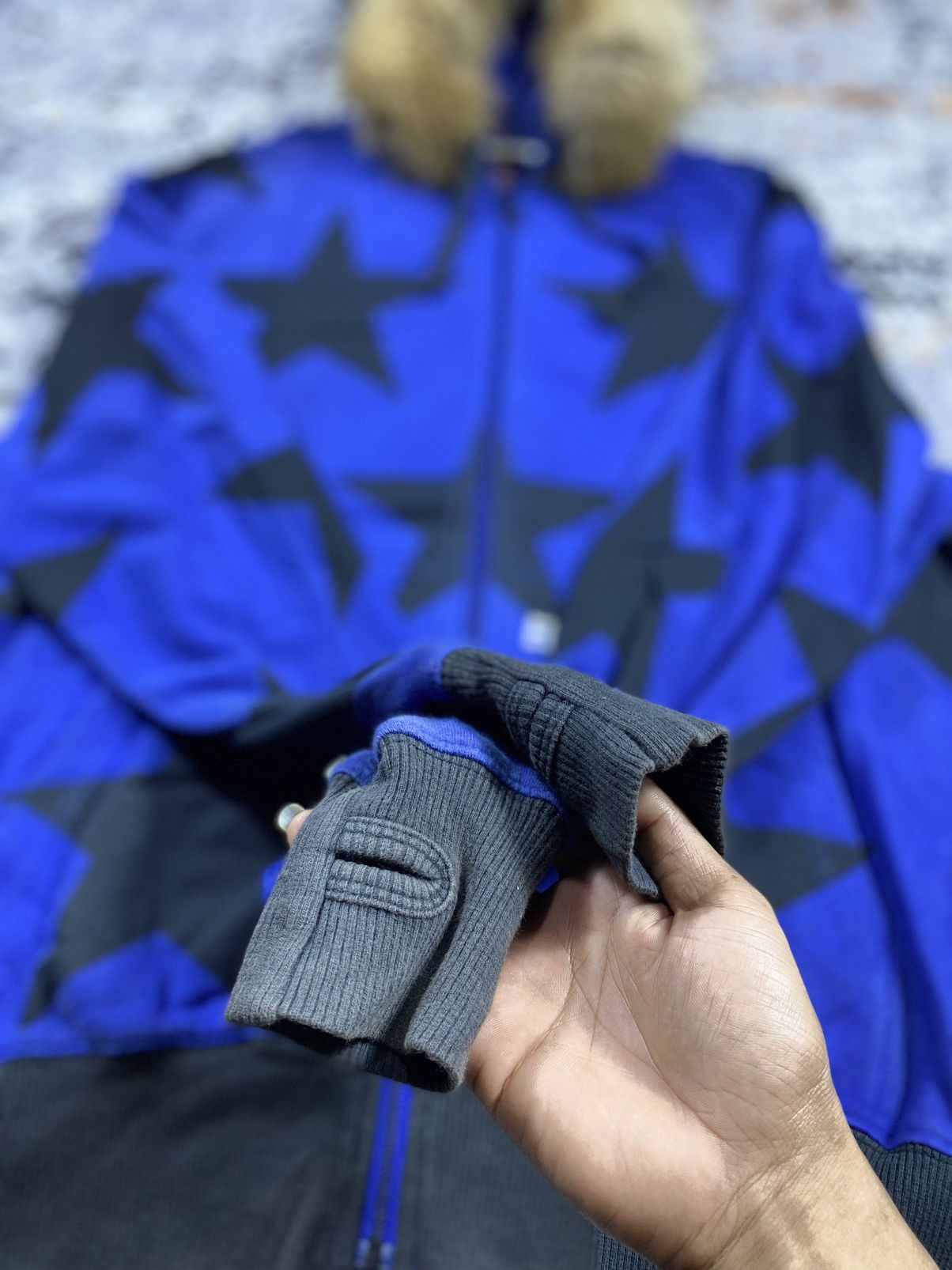 Japanese Brand Element Zip Fur Star Hoodie ifsixwasnine lgb style Size US L / EU 52-54 / 3 - 3 Thumbnail