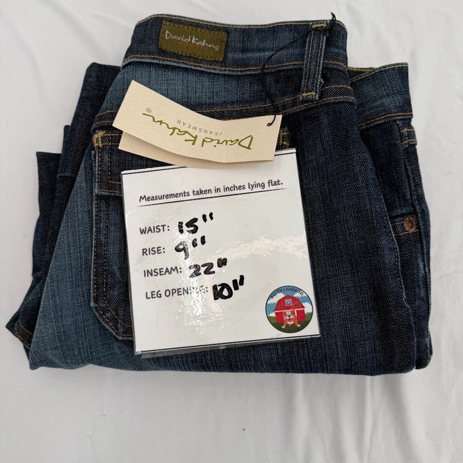 & Other Stories David Kahn Shalene Gaucho Capri Jeans Womens 8 NWT Size 30" / US 8 / IT 44 - 12 Thumbnail