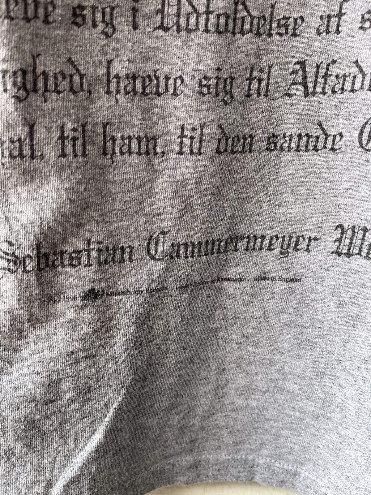 Band Tees vintage 1996 burzum filosofem longsleeve Size US L / EU 52-54 / 3 - 6 Thumbnail