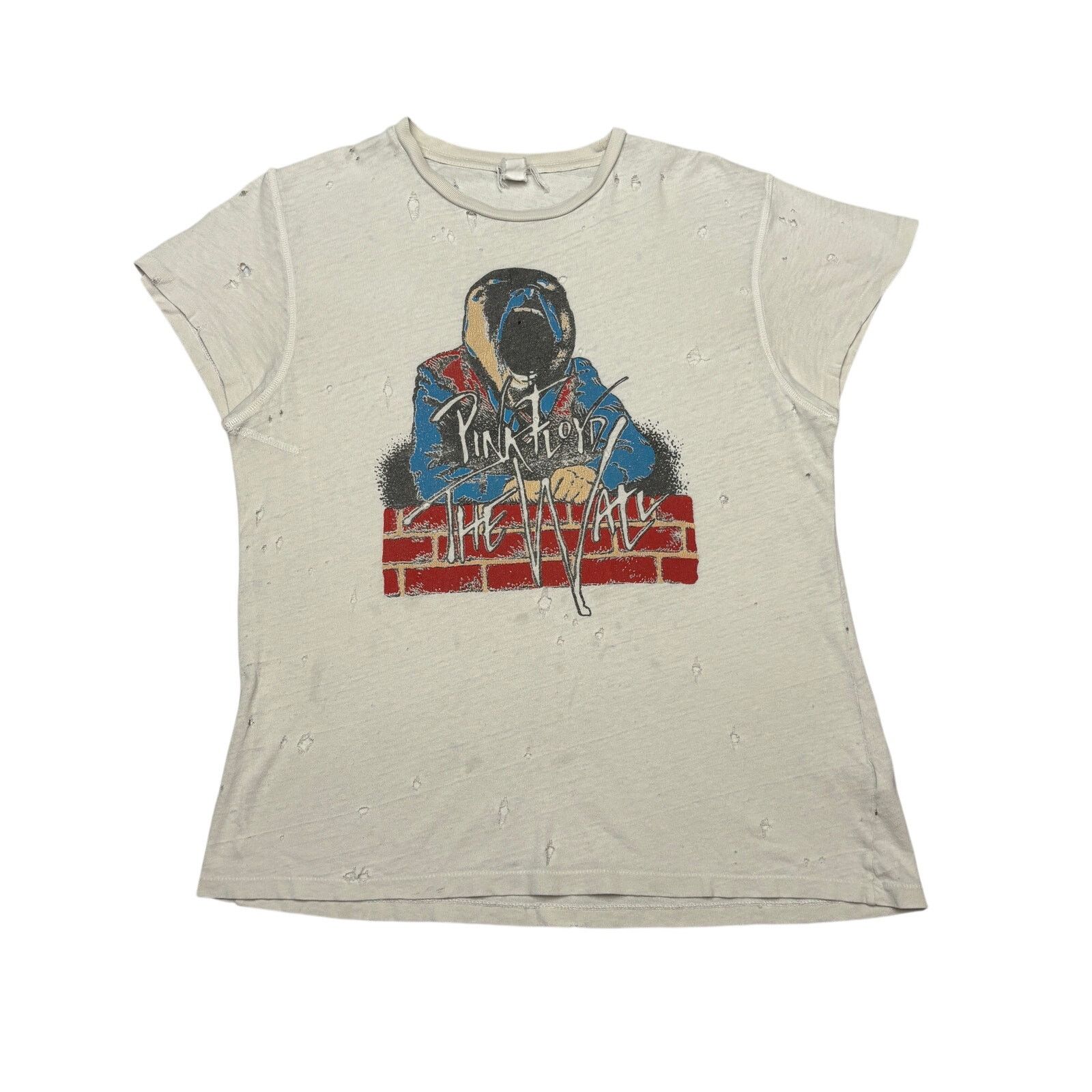 MadeWorn Madeworn Pink Floyd The Wall Distressed T Shirt Small Grunge Size US S / EU 44-46 / 1 - 1 Thumbnail
