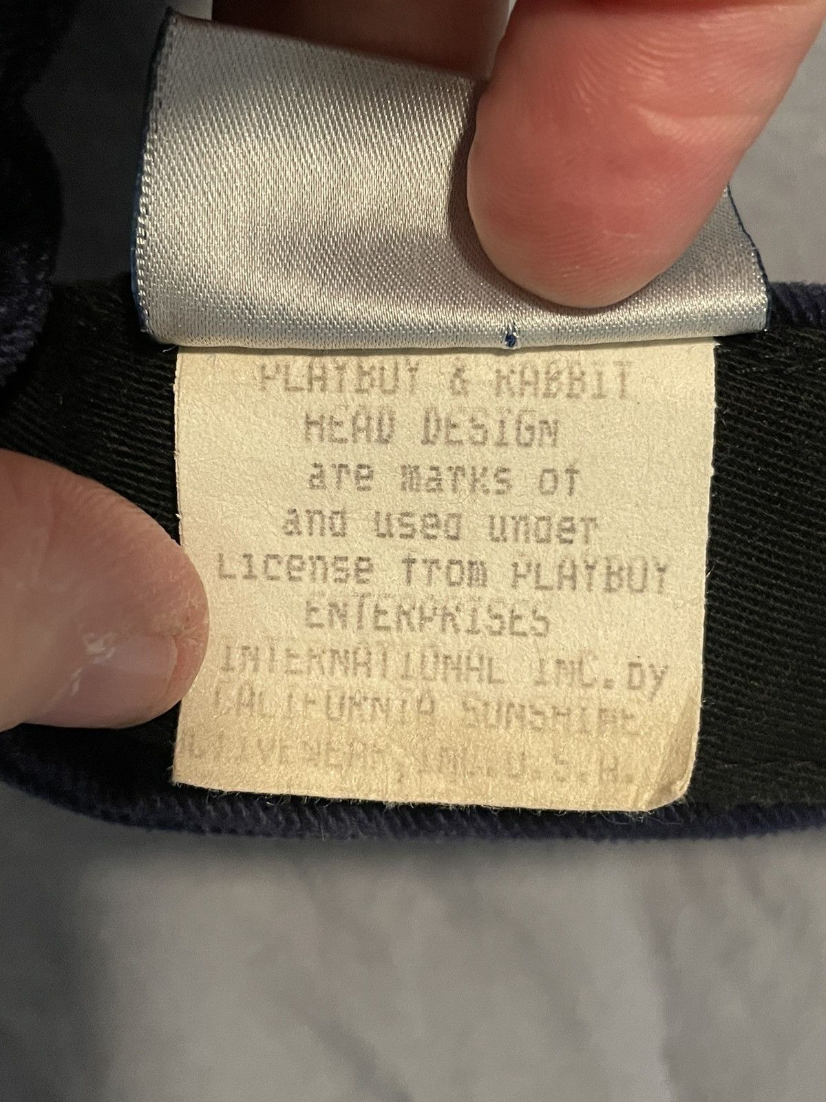 Playboy × Vintage 1980 Playboy Sun Visor official hat Size ONE SIZE - 2 Thumbnail