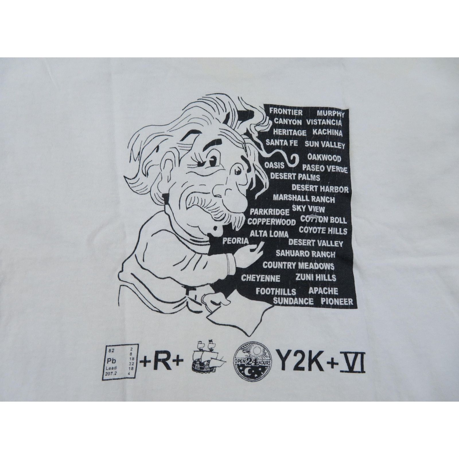 Gildan Einstein "Mind Over Matter" Graphic T-Shirt, Sz M Y2K Size US M / EU 48-50 / 2 - 4 Thumbnail